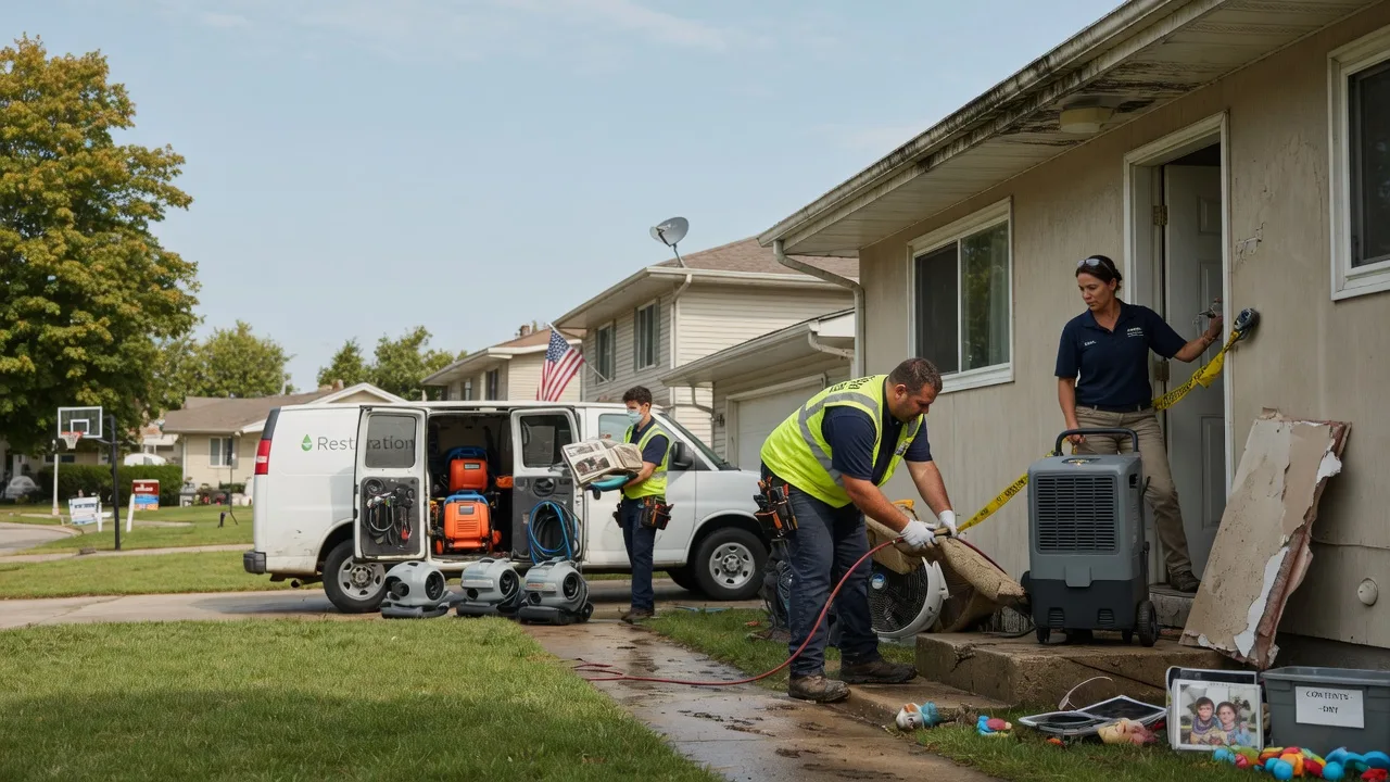 Water Damage Restoration in Tivoli, TX near me